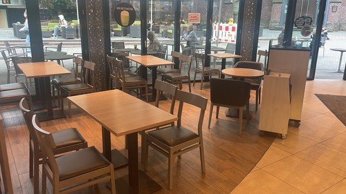 Gastronomie cafe tisch und - tisch,