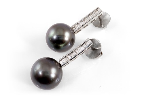 Ohrstecker tahitiperlen 24 - ohrstecker,