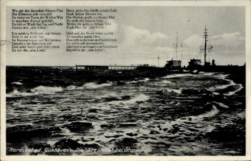 Nordseebad cuxhaven alte - ak,