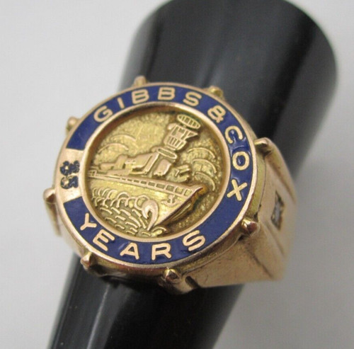 Seltener 14k gold gibbs cox - gibbs, &
