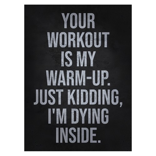 Motivationsspruch humor poster - humor,