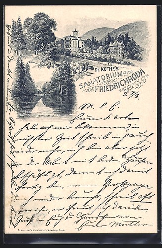 Lithographie friedrichroda - lithographie,