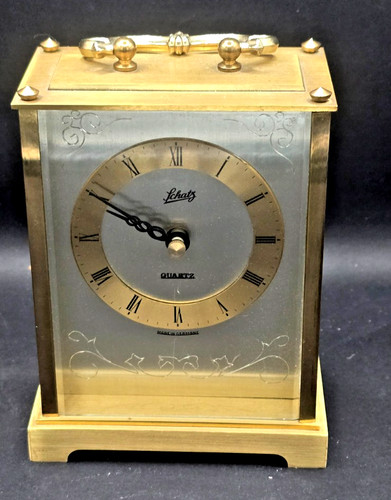Vintage tischuhr von schatz - tischuhr,