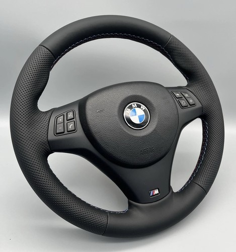 Bmw lenkrad neu bezogen ohne - bmw,