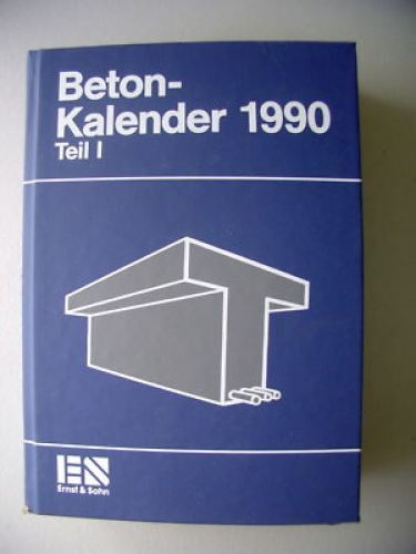 Betonkalender 1990 teil - 1990, i