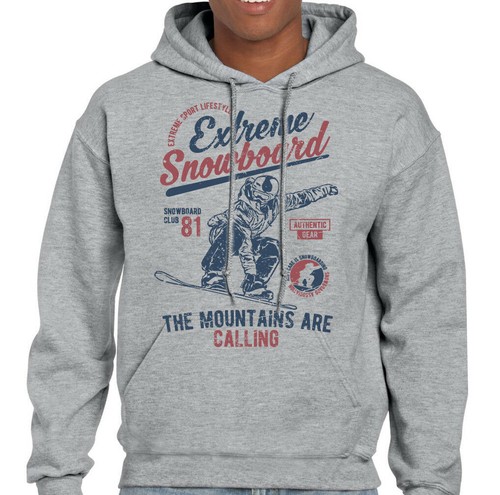Awdis herren snowboard hoodie - herren,