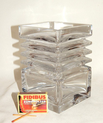 Brutalismus vase glas - vase,