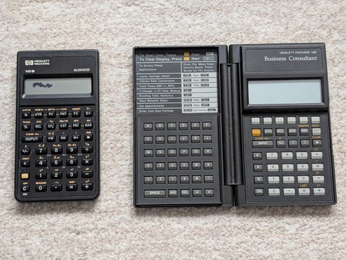 Hewlett packard 18c business - hewlett,