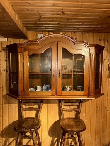 Hängeschrank eiche rustikal - eiche,
