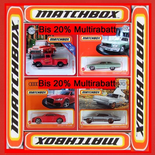 Matchbox 2016 bis 2023 über - 2023,