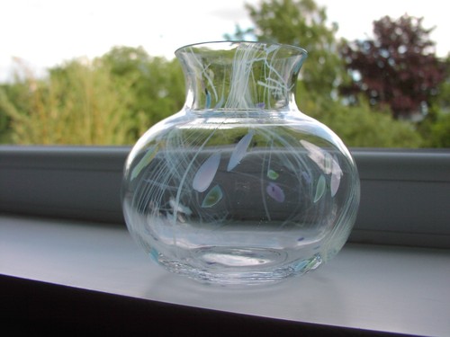 Dartington kunstglas vase - dartington,