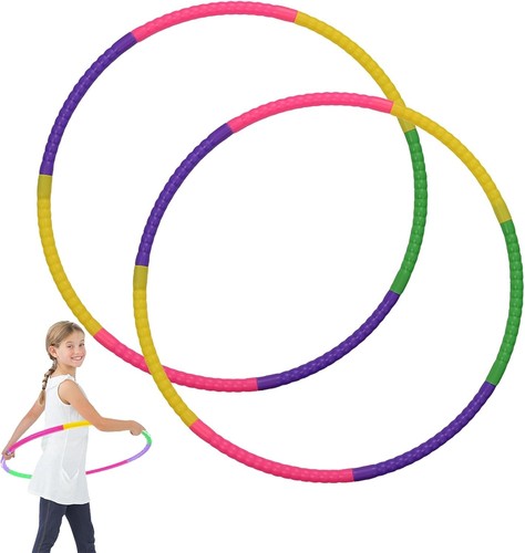 2er set kunststoff hula - set,
