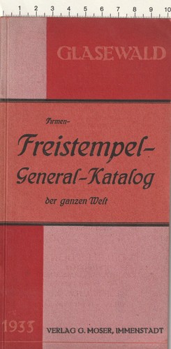 Glasewald freistempel - glasewald,