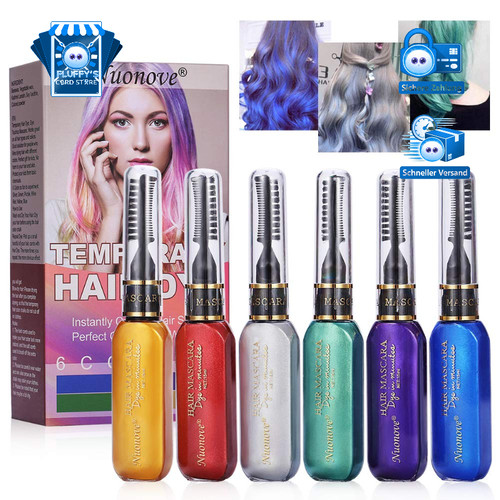 Haarkreide set farben - haarkreide,