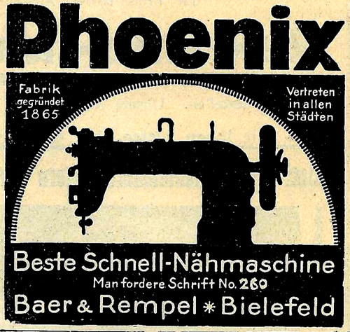 Anzeige reklame 1925 phoenix - anzeige/reklame, 1925:
