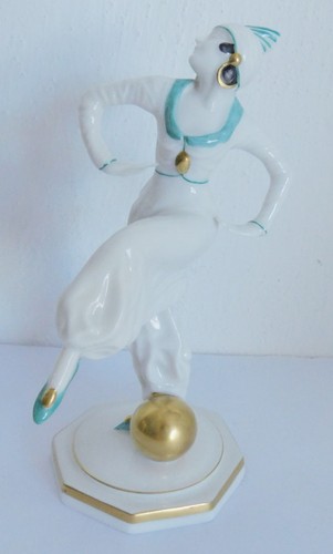 Porzellanfigur art deco - porzellanfigur,
