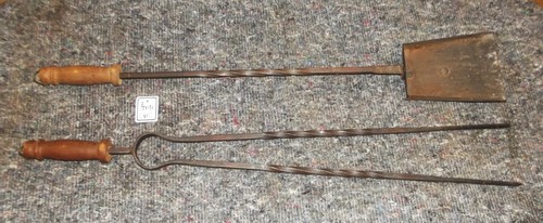 Kaminbesteck groß 2 teile - 2,