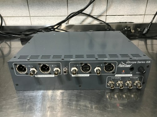 Dscope series audioanalyzer - dscope,