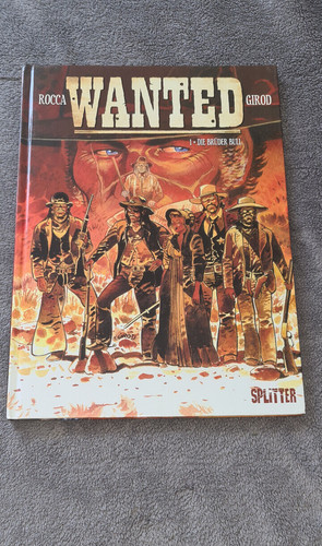 Western comic titel wanted - western,