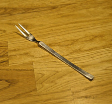 ORIGINAL WMF Modell NEW YORK Fleischgabel 90er versilbert Top Design Nr. 4600