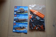 LEGO CITY/Allradfahrzeug mit Powerboot (60085) vollständig und mit Anleitung
