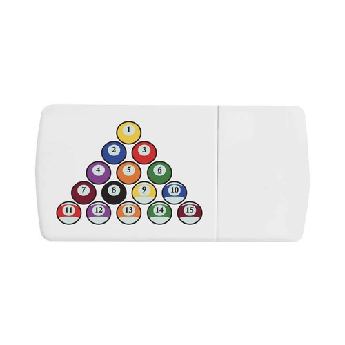 Pillendose bunte - pillendose, "bunte