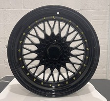 BBS Style 19 inch Black Gold