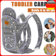 4 in 1 Babytrage Neugeborene - ab Geburt extra weich Bauchtrage Baby-Tragetasche