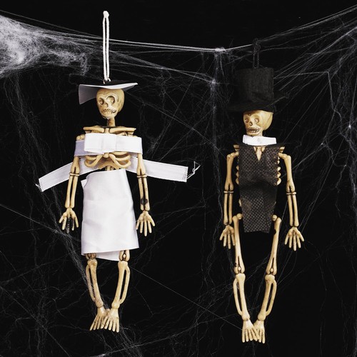 Skelettfigur brautpaar - skelettfigur,