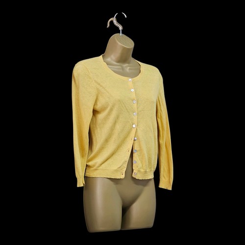 Brora gelbe strickjacke - gelbe, 10