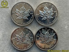 4 x 5 Dollars Kanada Maple