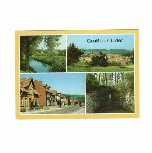 Ansichtskarte uder kreis - ansichtskarte,