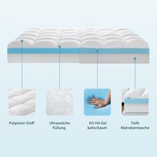  H3-H4 Gel Kaltschaum Topper