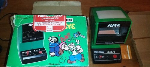 Popeye top table - top, nintendo