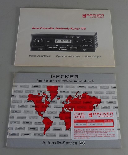 Betriebsanleitung becker - betriebsanleitung,