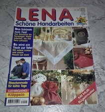 Lena Schöne Handarbeiten 11/97 Heft + Vorlagen Weihnachten Advent Deko DIY-Ideen