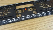 1x KFZ-Kennzeichenhalter Mercedes-Benz Stuttgart