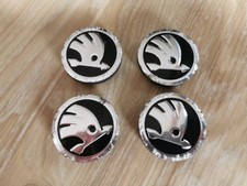 Satz Original Skoda Nabendeckel Felgendeckel 5JA601151