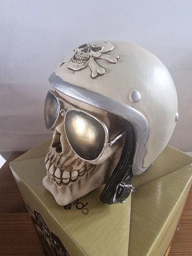 Schädel motorrad polizei - schädel,