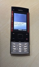 Nokia X3-00 RM-540 Schwarz Rot