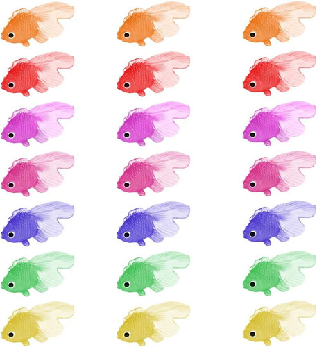 Stück dehnbare neon fische - dehnbare,