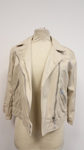 Zara mädchen lederjacke beige - zara,