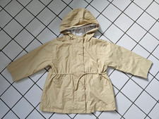 Mädchen Kapuzenjacke beige
