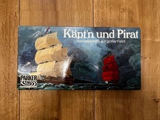 Käpt'n und Pirat Handelsschiffe auf großer Fahrt Parker Brettspiel Vollständig 