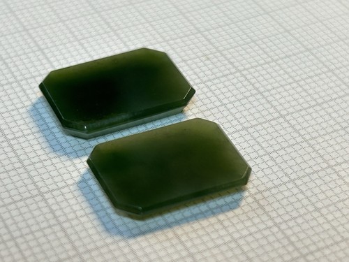 Nephrit jade scheiben - 2,