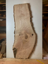 Esche Holz Servierplatte groß
