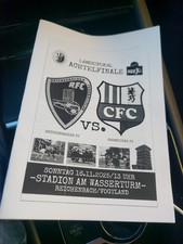 Sammler Programm  Sachsenpokal Reichenbacher FC gegen Chemnitzer FC 16.11.2025