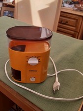 SIEMENS Vintage Kaffeemühle - MC 2604 - gelborange - Getestet & Gereinigt