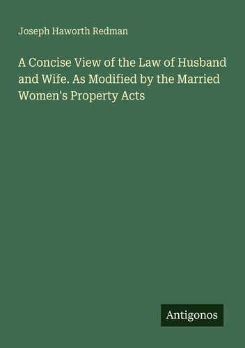 Concise view the law of - of,