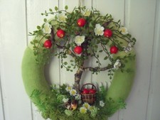 Türkranz APFELBAUM mit Apfel